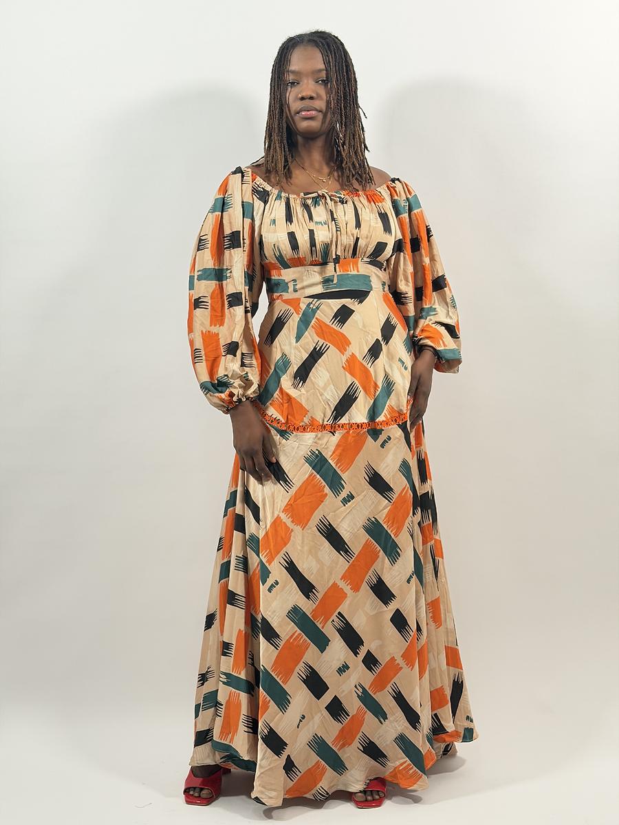 Robe en soie 