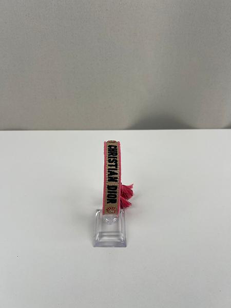 Bracelet Dior en tissu rose