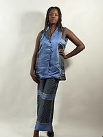 Ensemble en soie - Photo 1