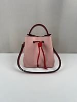 Sac Louis Vuitton Neo Noe cuir épi rose - Photo 4