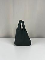 Sac à main Hermès Picotin 18 Vert Mangrove bijouterie dorée - Photo 6