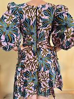 Robe en wax - manches ballons - Photo 8