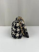 Sac bandoulière Chanel 19 tweed - Photo 7