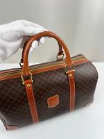 Sac Céline Boston en toile Macadam - Photo 9