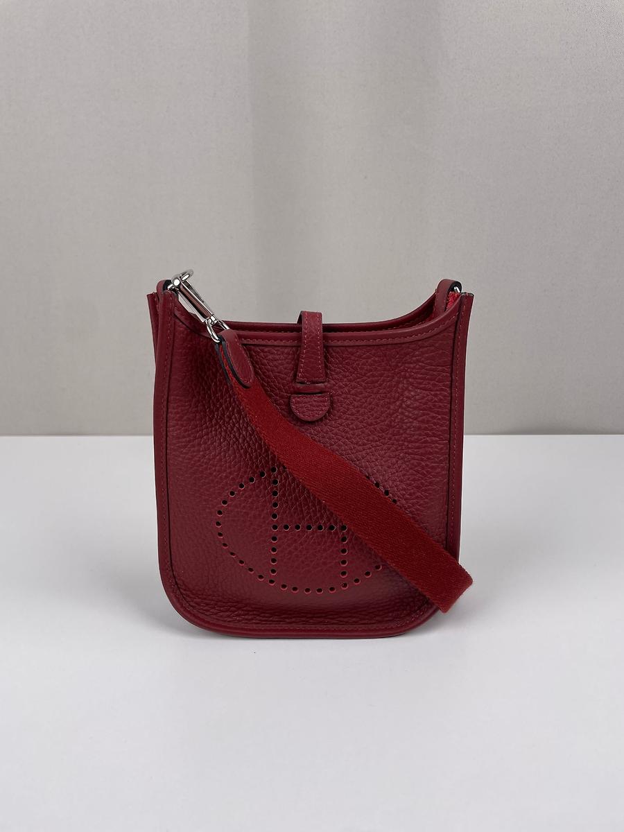 Mini Evelyne 16 Rouge H Hermès