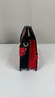 Sac Louis Vuitton petite malle cuir épi rouge - Photo 9