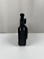 Sac bandoulière Saint Laurent Solferino cuir noir - Photo 6
