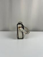 Sac bandoulière Horsebit Gucci blanc et marron - Photo 9