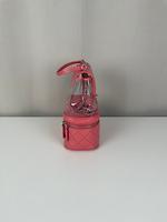 Sac Chanel Vanity Flap en cuir rose cuir et PVC pièce rare - Photo 6