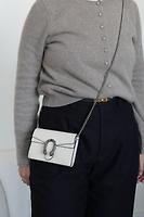 Sac bandoulière Gucci mini Dionysus en cuir crème - Photo 2