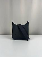 Sac bandoulière Hermès Evelyne 23 en cuir Gris Misty - Photo 1