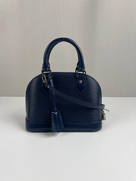 Sac Alma BB en cuir épi bleu Louis Vuitton