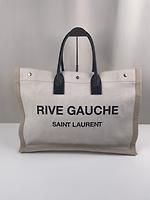 Sac cabas Saint Laurent rive gauche beige - Photo 1