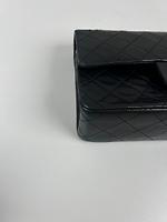 Sac bandoulière Chanel Timeless Vintage small en cuir noir - Photo 9
