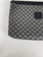 Pochette Céline vintage macadam bleu - Photo 7