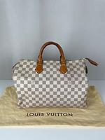 Louis Vuitton Speedy 35 toile Damier Azur - Photo 3