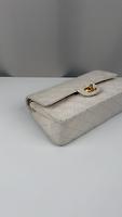 Sac Chanel Timeless vintage en cuir blanc 25 - Photo 9
