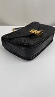Sac bandoulière Céline C moyen Python Noir - Photo 10