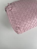 Sac Bottega Veneta Cuir rose intrecciato - Photo 10