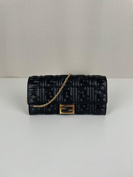 Fendi woc continental FF noir