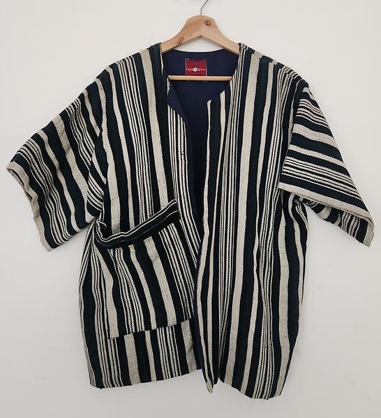 Veste tissus pagne tissé 