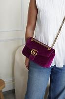Gucci Marmont Velours mauve - Photo 2