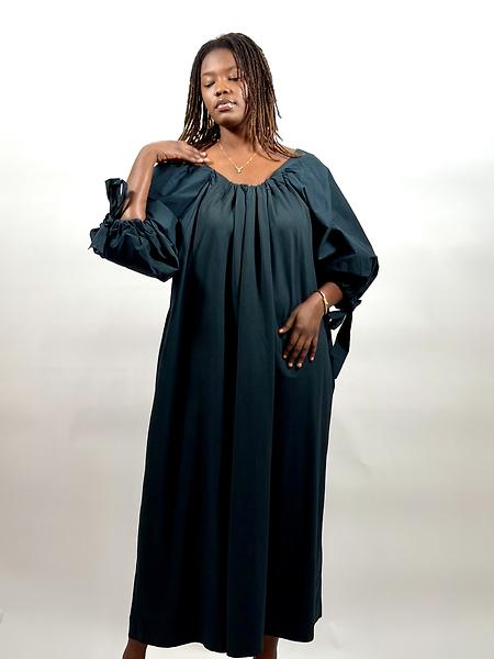 Robe vert foncé
