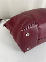 Sac Louis Vuitton Lockit Bordeaux en cuir et anses en Python Reticulatus - Photo 10