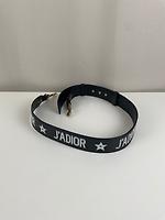 Bandoulière Dior en cuir noir et blanc - Photo 5
