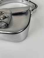 Gucci Horsebit argenté asymétrique - Photo 9