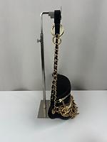 *RARE* Sac ceinture Chanel "All about Chains" cuir noir - Photo 9