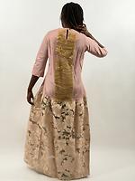 Robe rose brocard - Photo 3