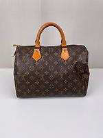 Louis Vuitton monogram Speedy 30 marron - Photo 4