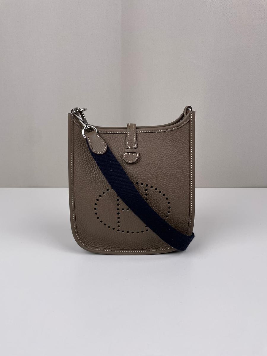 Hermès Mini Evelyne 16 Étoupe