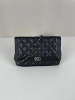 Sac Chanel Boy WOC en cuir noir - Photo 1