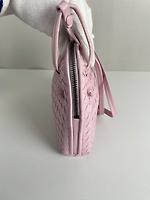 Sac Bottega Veneta Cuir rose intrecciato - Photo 6
