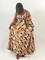 Robe en soie - Photo 1