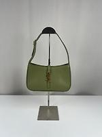 Sac à main Saint Laurent 5 à 7 cuir vert - Photo 1
