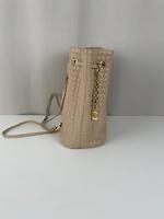 Sac à dos Celine sac a dos cuir beige - Photo 7