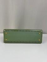 Sac cabas Prada en cuir vert - Photo 6