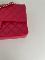 Chanel Timeless medium 25 cuir caviar grainé rose - Photo 10