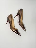 escarpins marron - Photo 2