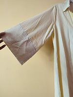 Chemise longue - blanche et jaune - Photo 3