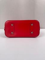 Sac Louis Vuitton Alma BB cuir épi rouge - Photo 5