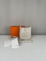 Sac Hermès Evelyne 16 TPM couleur craie - Photo 2