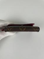 Portefeuille Louis Vuitton Rosalie monogram rose fuschia - Photo 4