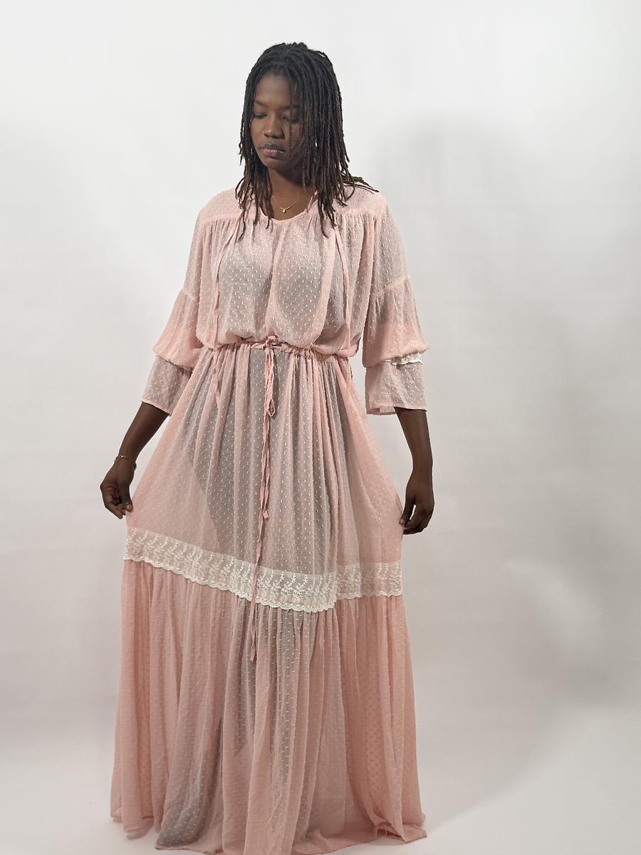 Robe rose