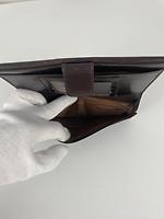 Portefeuille Fendi tissu et cuir marron - Photo 10