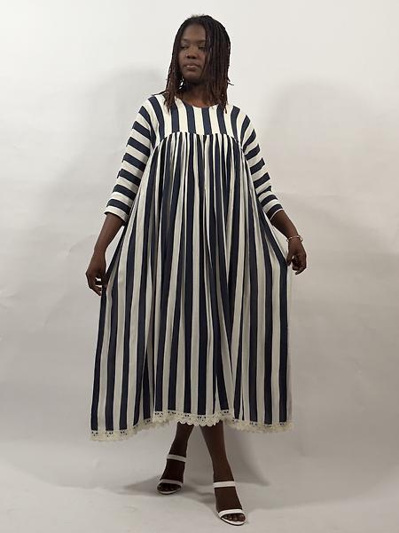 3/4 length dress