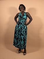 Robe à motif  - Photo 1